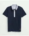 Brooks Brothers The Vintage Oxford-collar Polo Shirt In Supima Cotton Blend | Navy | Size 2xl