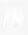BROOKS BROTHERS TRADITIONAL FIT OXFORD BOXERS | WHITE | SIZE 50