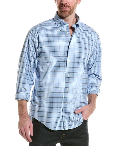 Brooks Brothers Traditional Fit Shirt In Blue