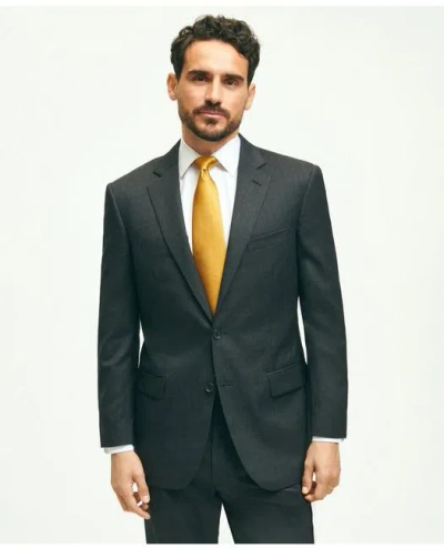Brooks Brothers Traditional Fit Wool 1818 Suit In Grey
