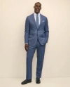 Brooks Brothers Traditional Fit Wool Check 1818 Suit In Blue