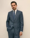 Brooks Brothers Traditional Fit Wool Check 1818 Suit In Blue