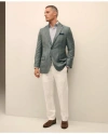 Brooks Brothers Traditional Fit Wool Check Sport Coat In Green