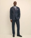 Brooks Brothers Traditional Fit Wool Windowpane 1818 Suit In Blue