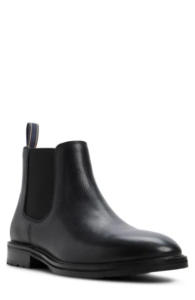 Brooks Brothers Tremont Chelsea Boot In Black