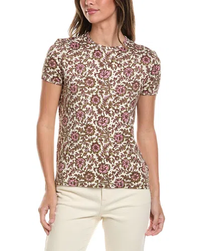 Brooks Brothers T-shirt In Brown