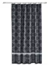 Brooks Brothers Turkish Cotton Shower Curtain In Anthracite