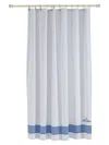 Brooks Brothers Turkish Cotton Shower Curtain In Royal Blue
