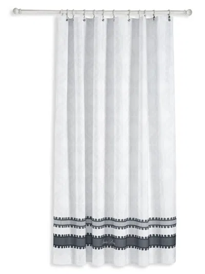 Brooks Brothers Turkish Cotton Shower Curtain In White