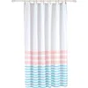 Brooks Brothers Turkish Peshtemal Shower Curtain In Pink
