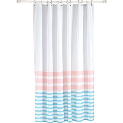 Brooks Brothers Turkish Peshtemal Shower Curtain In Pink