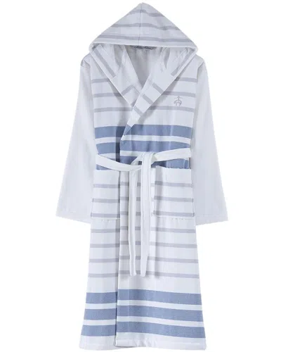 Brooks Brothers Turkish Pesthemal 3pc Towel Set & Bathrobe In Multi
