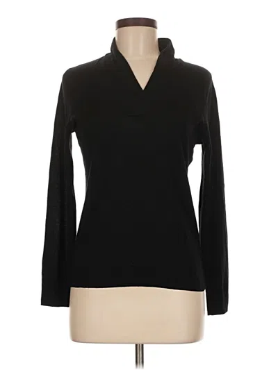 Pre-owned Brooks Brothers Turtleneck Sweater In Black