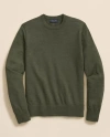 Brooks Brothers Ultimate Merino Wool Crewneck Sweater In Green