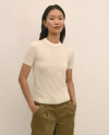Brooks Brothers Ultimate Merino Wool Short-sleeve Sweater Shell In Neutral