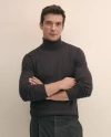 Brooks Brothers Ultimate Merino Wool Turtleneck Sweater In Brown