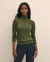 Brooks Brothers Ultimate Merino Wool Turtleneck Sweater In Green