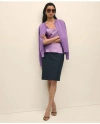Brooks Brothers V-neck Camisole In Washable Silk Charmeuse In Medium Purple