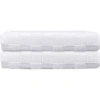 Brooks Brothers Waffle Terry 2-piece Turkish Cotton Bath Towel Set In White