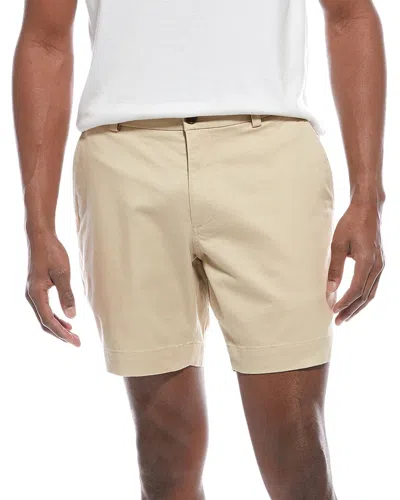 Brooks Brothers Washed Chino Short In Beige