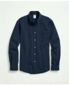 Brooks Brothers Performance Series Stretch Button-down Collar Sport Shirt In Navy