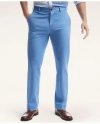 Brooks Brothers Washed Stretch Chino Pants In Dark Blue