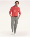 Brooks Brothers Washed Stretch Chino Pants In Grey