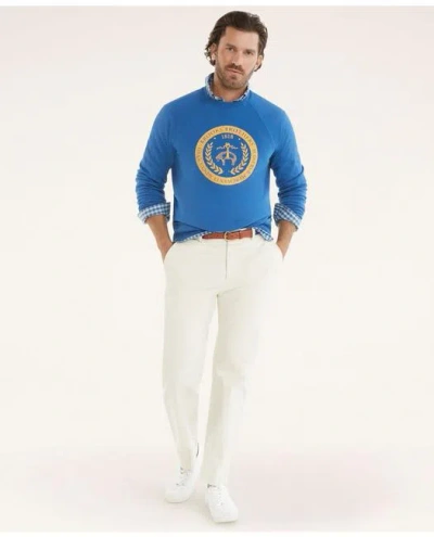 Brooks Brothers Washed Stretch Chino Pants In Natural