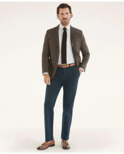 Brooks Brothers Washed Stretch Chino Pants In Navy
