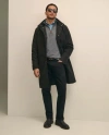 Brooks Brothers Water-resistant Raincoat In Black