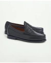 Brooks Brothers Westport Penny Loafers In Black