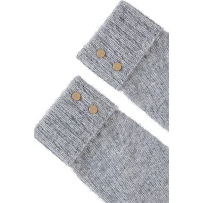 Brooks Brothers Wool & Cashmere Tech Gloves In Gray