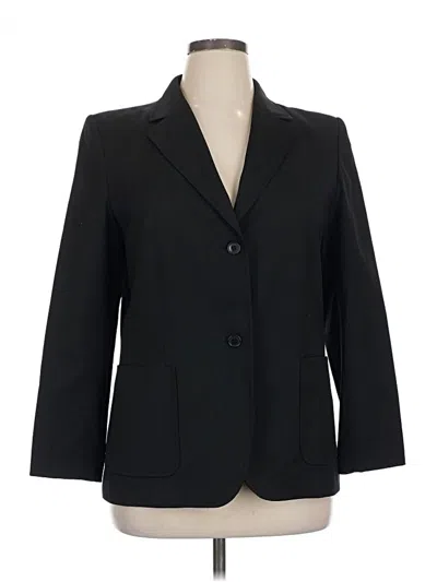 Pre-owned Brooks Brothers Wool Blazer Jacket In Black