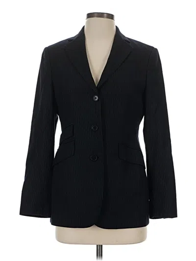 Pre-owned Brooks Brothers Wool Blazer Jacket In Black