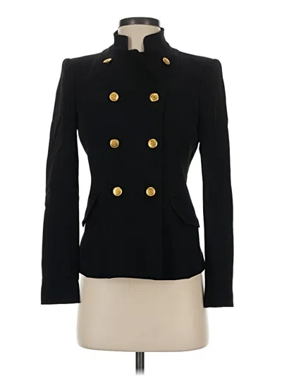 Pre-owned Brooks Brothers Wool Blazer Jacket In Black