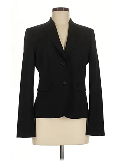 Pre-owned Brooks Brothers Wool Blazer Jacket In Black