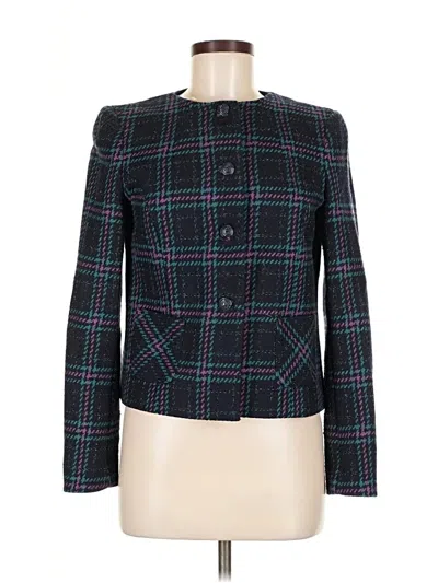 Pre-owned Brooks Brothers Wool Blazer Jacket In Blue