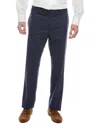 Brooks Brothers Wool-blend Trouser In Blue