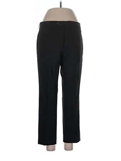Pre-owned Brooks Brothers Wool Pants In Black