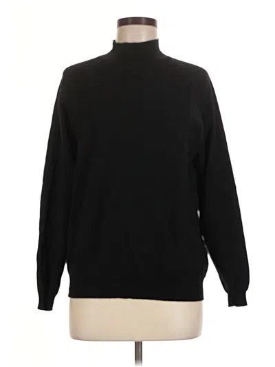 Pre-owned Brooks Brothers Wool Pullover Sweater In Black