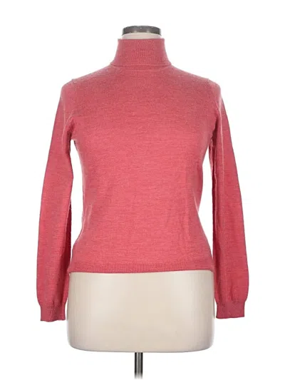 Pre-owned Brooks Brothers Wool Pullover Sweater In Red