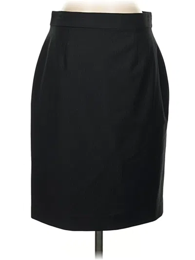 Brooks Brothers Wool Skirt In Blue