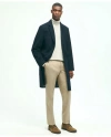 Brooks Brothers Wool Storm System 1818 Town Coat In Navy