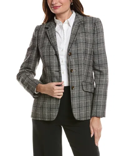 Brooks Brothers Wool-blend Jacket In Gray