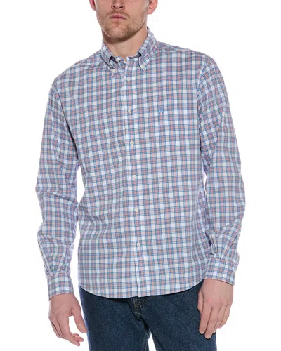Brooks Brothers Woven Shirt In Blue