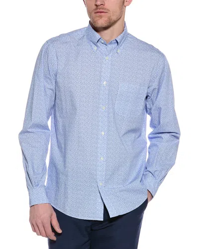 Brooks Brothers Woven Shirt In Blue