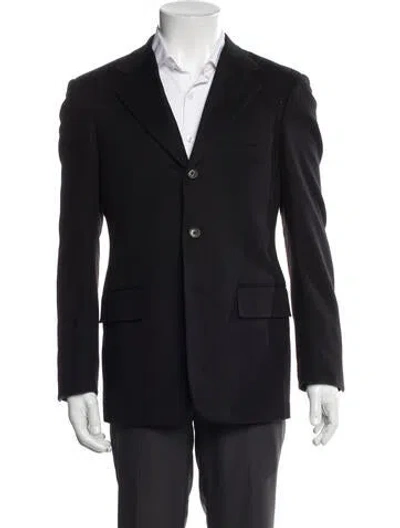 Pre-owned Brooks Brothers X Ing. Loro Piana Cashmere Blazer In Blue