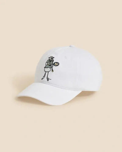 Brooks Brothers X Prince Cotton Embroidered Henry Baseball Cap In Animal Print