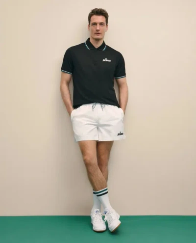 Brooks Brothers X Prince Performance Cotton Blend Drawstring Shorts In White