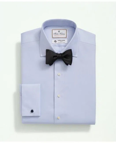 Brooks Brothers X Thomas Mason Cotton Twill Londoner Collar Dress Shirt In Light Blue